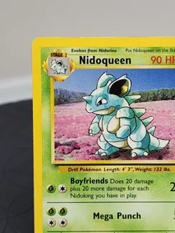 Nidoqueen Pokemon Card 23/64 Jungle Holo Rare Trading Card Game NEAR MINT - Image 4
