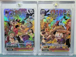 ALL MEMBERS One Piece Anime CUSTOM CARDS 2 sets NM - Image 1