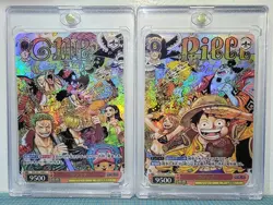 ALL MEMBERS One Piece Anime CUSTOM CARDS 2 sets NM - Image 2