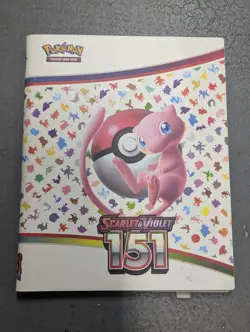 Pokemon Scarlet & Violet 151 - Mew Binder Collection - BINDER ONLY - NO CARDS - Image 1