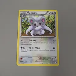 Cinccino Black & White 89/114 Pokemon TCG Card HP Non-Holo - Image 1