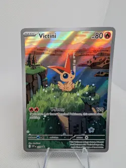 Victini 208 Sv: Scarlet & Violet Promo Pokemon Tcg Card Holo NM - Image 1