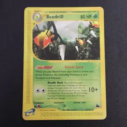 Beedrill 5/144 Skyridge Rare Non-Holo 2003 Pokemon Card WOTC Vintage - LP - Image 1