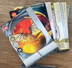 Bakugan Battle Brawlers 2008 Lot 18 Reg Cards, 19 Magnetic, 23 Figures - Image 5