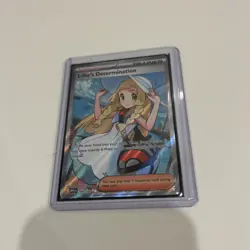 Pokemon TCG Mega Evolution Lillie’s Determination Full Art Trainer Card 169/132 - Image 1