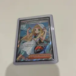 Pokemon TCG Mega Evolution Lillie’s Determination Full Art Trainer Card 169/132 - Image 2