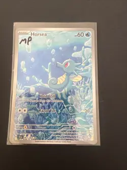 Pokemon TCG Horsea Holo Illustration Rare Card 067/064 Shrouded Fable - Image 1