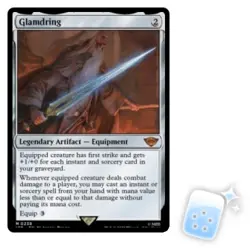 GLAMDRING The Lord Of The Rings Magic MTG MINT CARD - Image 1