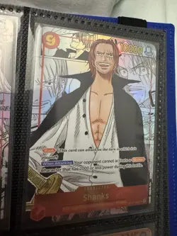 Shanks Manga OP-01 - Proxy Card - High Quality Texture - English - Image 1