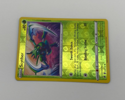 Pokemon Trading Card Game TCG Rebel Clash Reverse Holo Scyther 004/192 - Image 3
