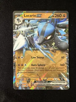 Lucario ex 017 Sv: Scarlet & Violet Promo Cards Holo - Image 1