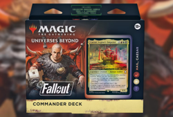 MAGIC THE GATHERING MTG UNIVERSES BEYOND FALLOUT COMMANDER DECK HAIL CAESAR NEW - Image 1