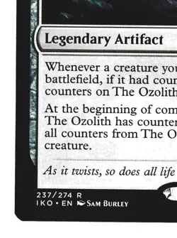 Magic The Gathering Ikoria Lair of Behemoths IKO 2020 #237 The Ozolith NM LOT1 - Image 4