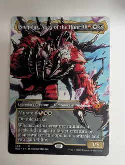 MTG - Snapdax, Apex of the Hunt - M - IKO - Showcase - 306 - Image 1