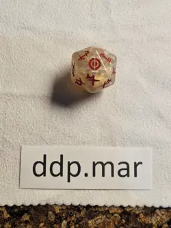 Magic The Gathering Spindown Dice D20 Die Phyrexia : All Will Be One Limited Ed - Image 1