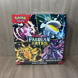 Pokemon TCG Paldean Fates Booster Bundle Sealed - Image 1