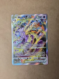 Pokemon TCG Mewtwo VSTAR GG44/GG70 Crown Zenith Galarian Gallery Rare - Image 2
