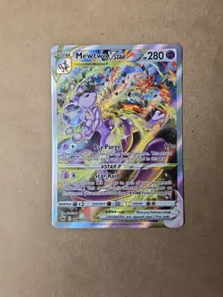 Pokemon TCG Mewtwo VSTAR GG44/GG70 Crown Zenith Galarian Gallery Rare - Image 3