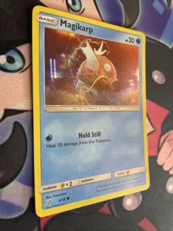 2019 Pokemon SM Detective Pikachu Magikarp Holo #8/18 near mint Nm - Image 1