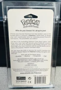 RARE! 1999 WOTC Pokemon TCG Base Set Blister Pack Charizard - Sealed with case! - Image 2