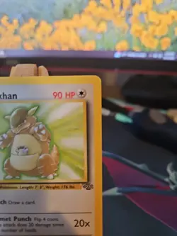 Pokemon TCG Kangaskhan Jungle Unlimited Rare 21/64 Non- Holo Near Mint NM - Image 3
