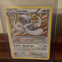 Cinccino 105/113 Holo Rare LP B&W Legendary Treasures - Pokemon TCG - Image 1
