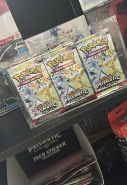 Pokemon TCG Prismatic Evolutions SEALED Booster Packs - Image 1