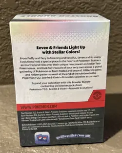 Pokemon TCG Prismatic Evolutions Booster Bundle Lot of 3 SEALED - Image 4