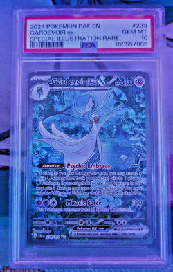 2024 Pokemon Paldean Fates Gardevoir ex Full Art SIR #233/091 PSA 10 - Image 1