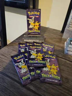 10 x Pokemon Trick or Trade BOOsters 2023 - 10 Booster Packs New & Sealed #1 - Image 2