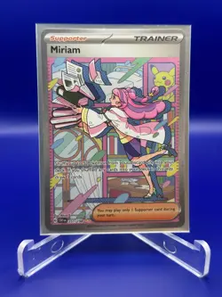 2023 Pokemon SV Scarlet & Violet Miriam 251/198 Special Illustration Rare SIR - Image 1