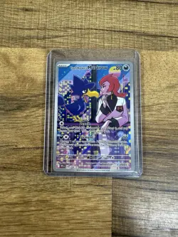 Pokemon TCG SV10 Destined Rivals - Team Rocket's Murkrow IR 200/182 Near Mint - Image 1