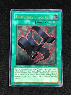 YUGIOH LEGENDARY BLACK BELT TLM-EN045 ULTIMATE - Image 1
