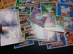 Pokemon Card Amada Sticker Non Holo x60 Nidoking Nidoqueen Raichu etc #4615 - Image 2