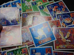 Pokemon Card Amada Sticker Non Holo x60 Nidoking Nidoqueen Raichu etc #4615 - Image 5