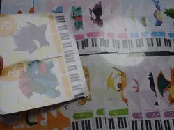 Pokemon Musical Note Card Complete x70 Charizard Blastoise Venusaur Gengar etc#1 - Image 4