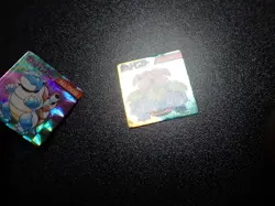 Pokemon GB Pocket Mini Card Prism Holo x2 Blastoise & Venusaur #5741 PLAY - Image 5