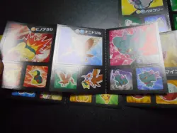 Pokemon Card Coris Promo Non Holo Sticker x4 Pikachu Scyther etc #4004 - Image 2