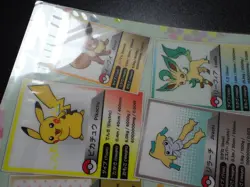 Jumbo Pokemon Card Plastic Board Smile Seminar Promo Pikachu Mew Rayquaza #5271 - Image 4