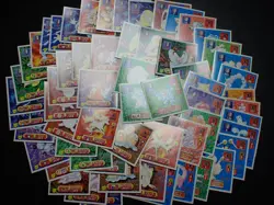Pokemon Card Amada Sticker Non Holo x60 Machamp Slowbro Rapidash etc #4621 - Image 1