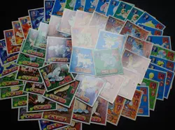 Pokemon Card Amada Sticker Non Holo x60 Poliwrath Arcanine Rapidash etc #4619 - Image 1