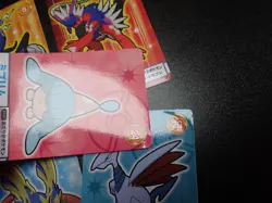 Pokemon Bandai Namco Amusement Mega Get Card x12 Lucario Skarmory etc #4803 - Image 5