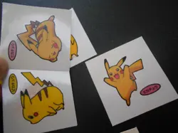 Pokemon Card Daiichi Bread Promo Sticker Pikachu x13 SET #4259 - Image 5