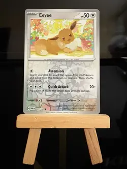 EEVEE - 135/167 Twilight Masquerade NM - Reverse Holo Common - Pokemon TCG Card - Image 1