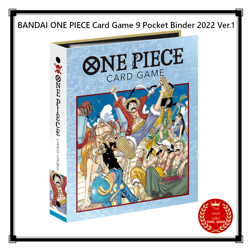 BANDAI ONE PIECE Card Game 9 Pocket Binder 2022 Ver.1 Japan New - Image 1