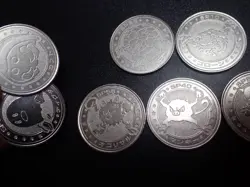 Pokemon Card Meiji Promo Battle Coin x7 Golem Kangaskhan etc #5491 - Image 5