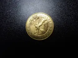 Pokemon Card Banpresto 1997 Promo Game Coin Gold Articuno #5396 - Image 3