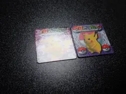 Pokemon GB Pocket Mini Stadium Card Non Holo x2 Pikachu #5783 - Image 2
