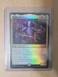 MTG Edgar Markov FOIL Innistrad Remastered INR 0234 Mythic NM - Image 1