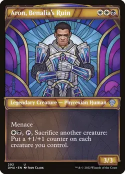 Aron, Benalia's Ruin Dominaria United (DMU) NM MTG Non-Foil - Image 1